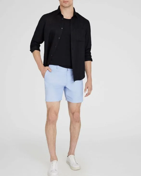 Club Monaco Shorts Baxter MicroStripe 7034 Shorts Blue 8211 Men