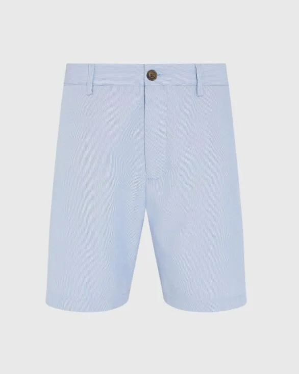 Club Monaco Shorts Baxter MicroStripe 7034 Shorts Blue 8211 Men
