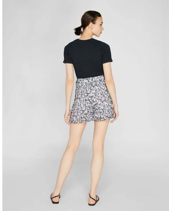 Club Monaco Shorts Floral Justine Short Black Shadow Print A 8211 Women