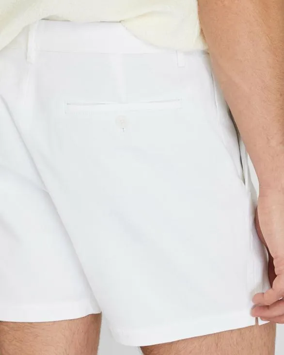 Club Monaco Shorts Jax Texture 5034 Short White Base 8211 Men