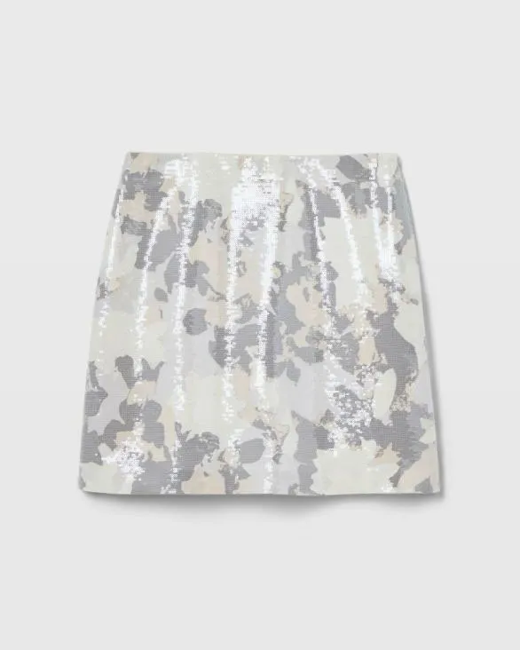 Club Monaco Skirts Sequin Mini Skirt Pale Pink 8211 Women