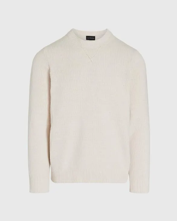 Club Monaco Sweaters Statement Crewneck White 8211 Men