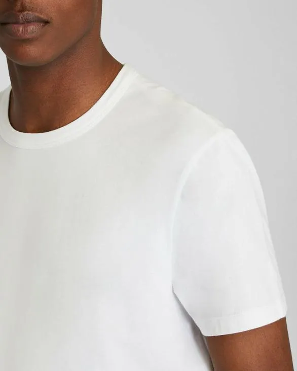 Club Monaco Tees Brushed Pima Cotton Tee White 8211 Men