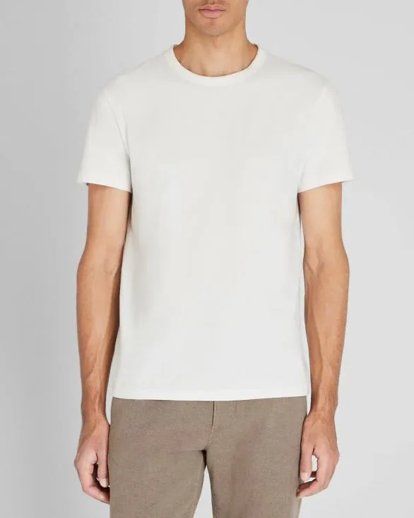 Club Monaco Tees Brushed Pima Tee White 8211 Men