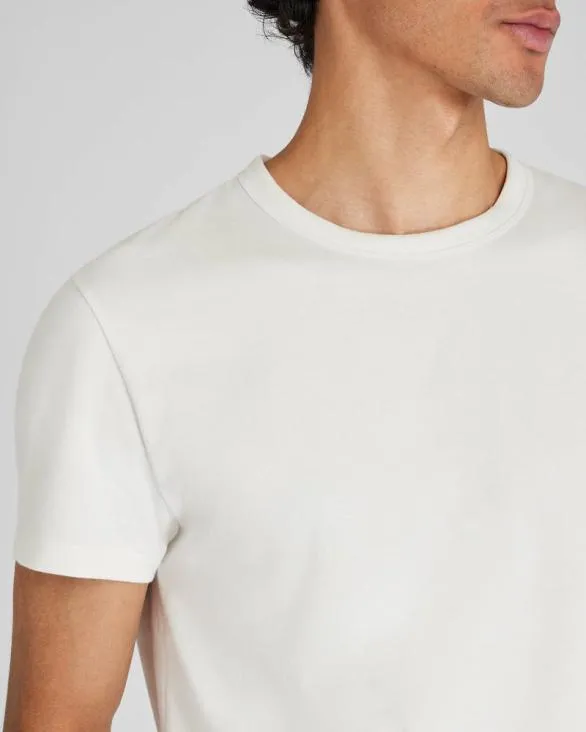 Club Monaco Tees Brushed Pima Tee White 8211 Men