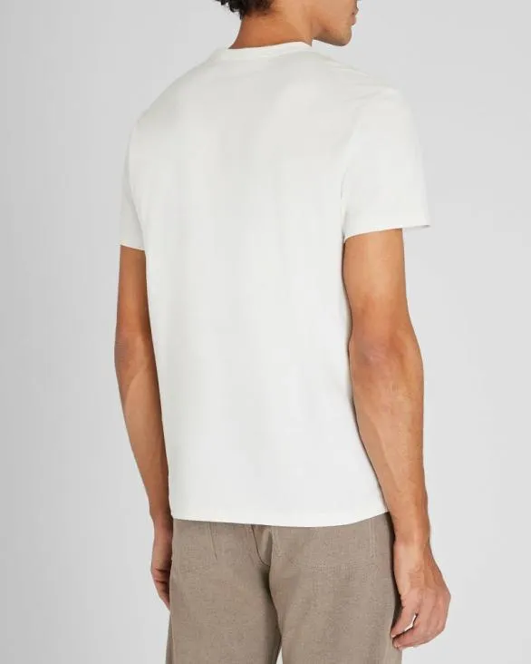 Club Monaco Tees Brushed Pima Tee White 8211 Men