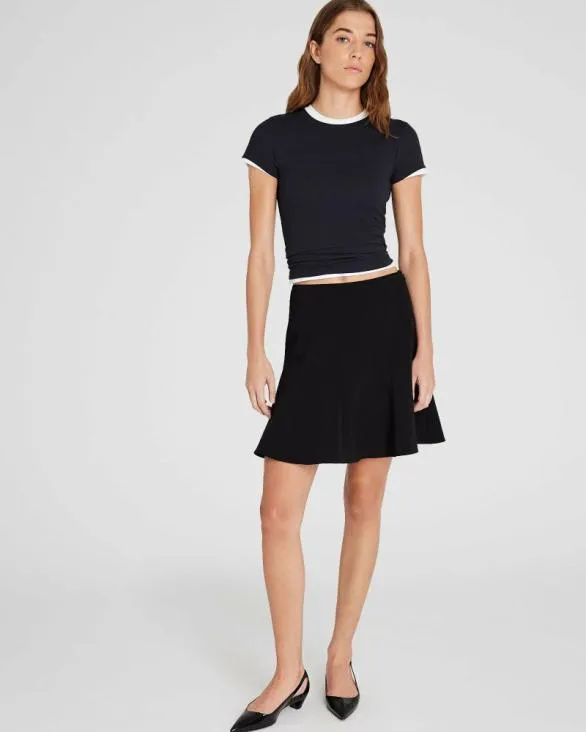 Club Monaco Tees Pima Bowee Tee Black 8211 Women