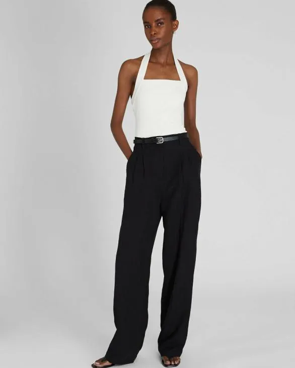 Club Monaco Tops Bodycon Halter Top White 8211 Women