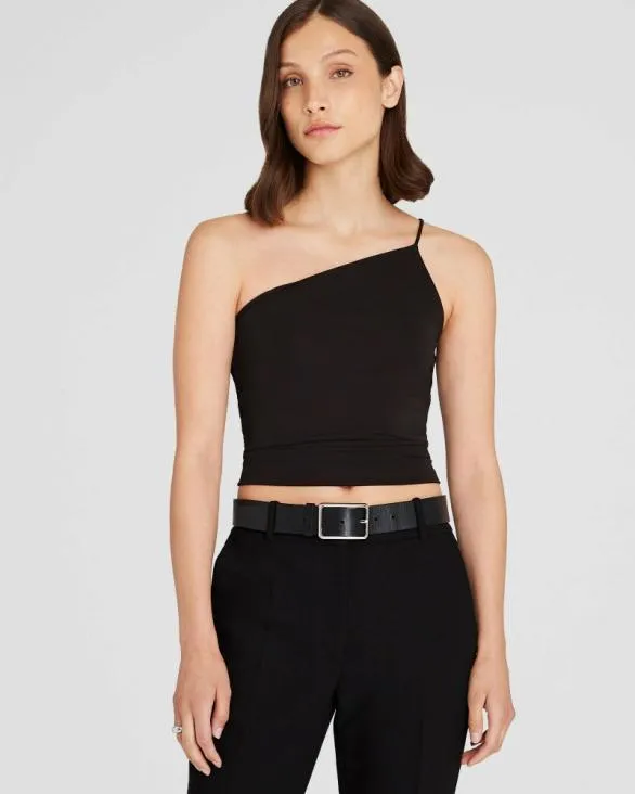 Club Monaco Tops OneShoulder Top Black 8211 Women