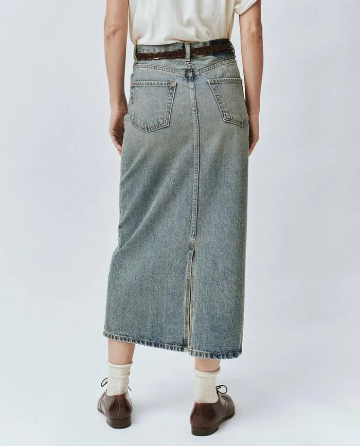 Collection The Great The Column Skirt Monterey Wash
