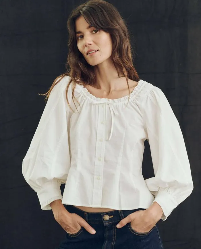Collection The Great The Haven Top True White