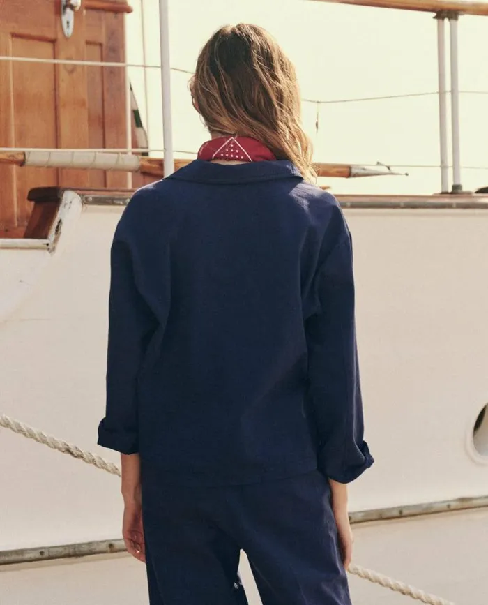 Collection The Great The Railway Shirt French Blue