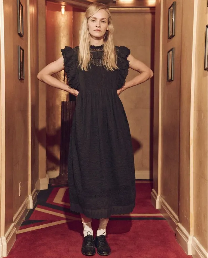 Collection The Great The Trellis Dress Black