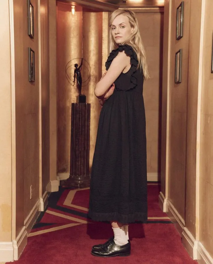 Collection The Great The Trellis Dress Black