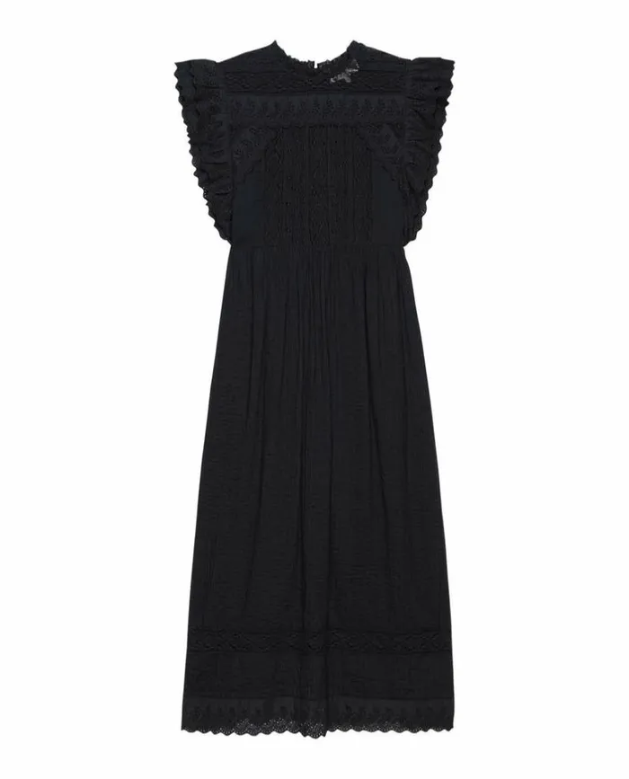 Collection The Great The Trellis Dress Black