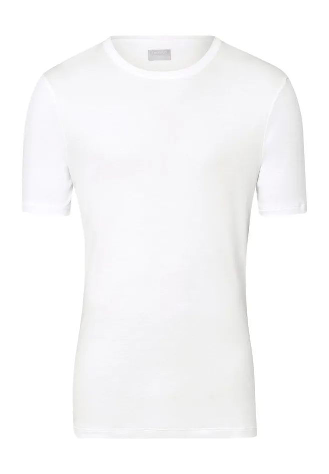 Cotton Crew Neck TShirt White Men HANRO Loungewear