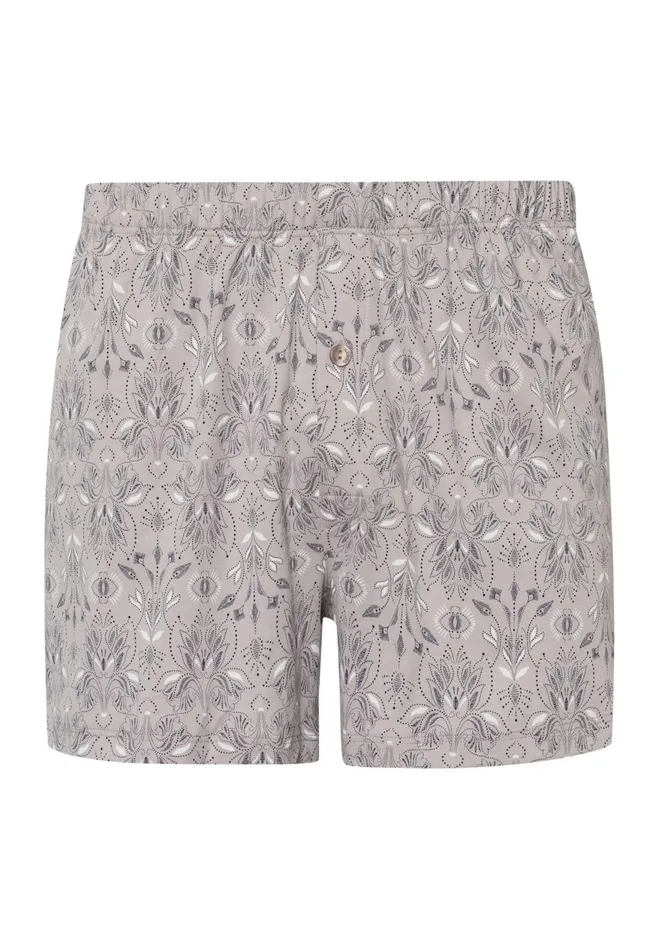 Cotton Knit Boxers Pin Patternwork Light Men HANRO Boxers
