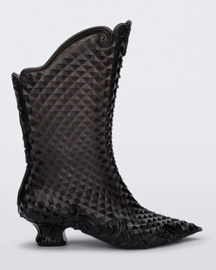 Court Boot Black Women Melissa Boots