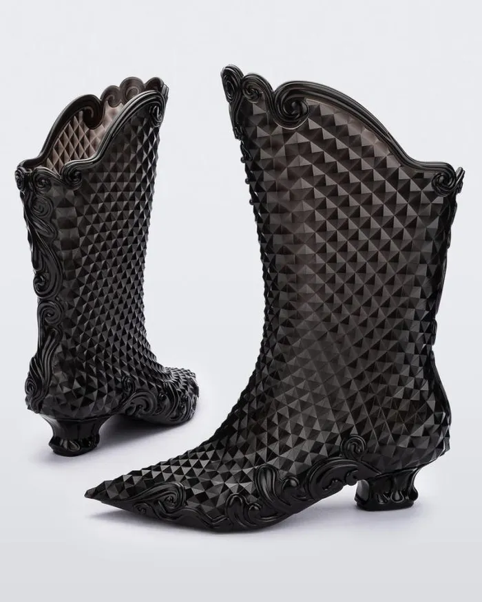 Court Boot Black Women Melissa Boots