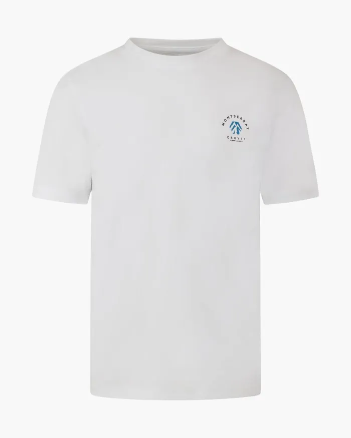Cruyff Aster TShirt White Men TShirts and Polo039s