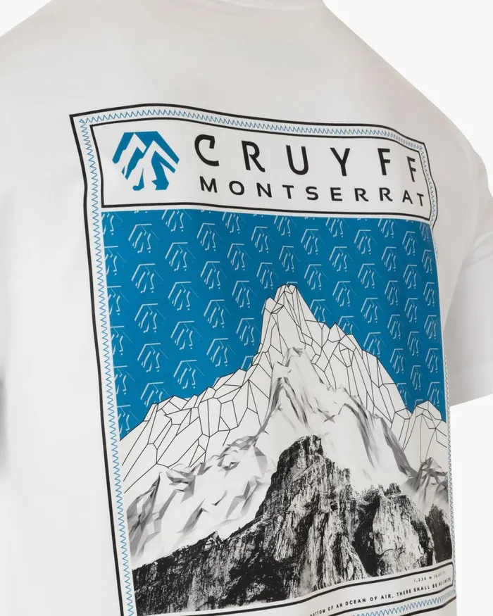 Cruyff Aster TShirt White Men TShirts and Polo039s Cruyff Aster TShirt White Men TShirts and Polo039s