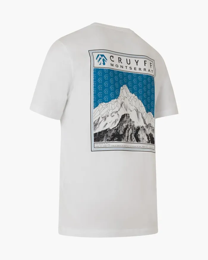 Cruyff Aster TShirt White Men TShirts and Polo039s Cruyff Aster TShirt White Men TShirts and Polo039s