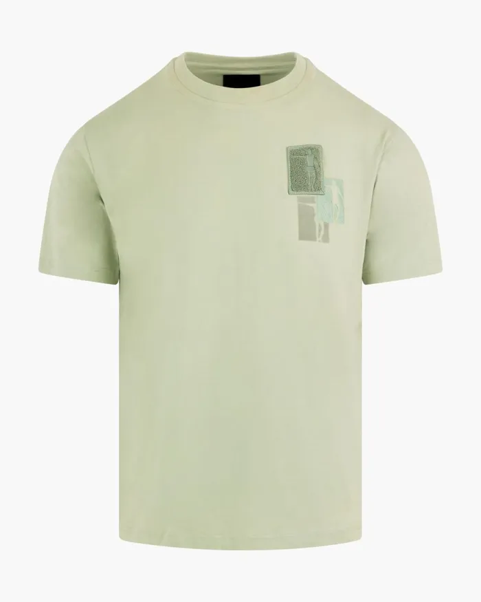 Cruyff Captain Tee Lime Men TShirts and Polo039s