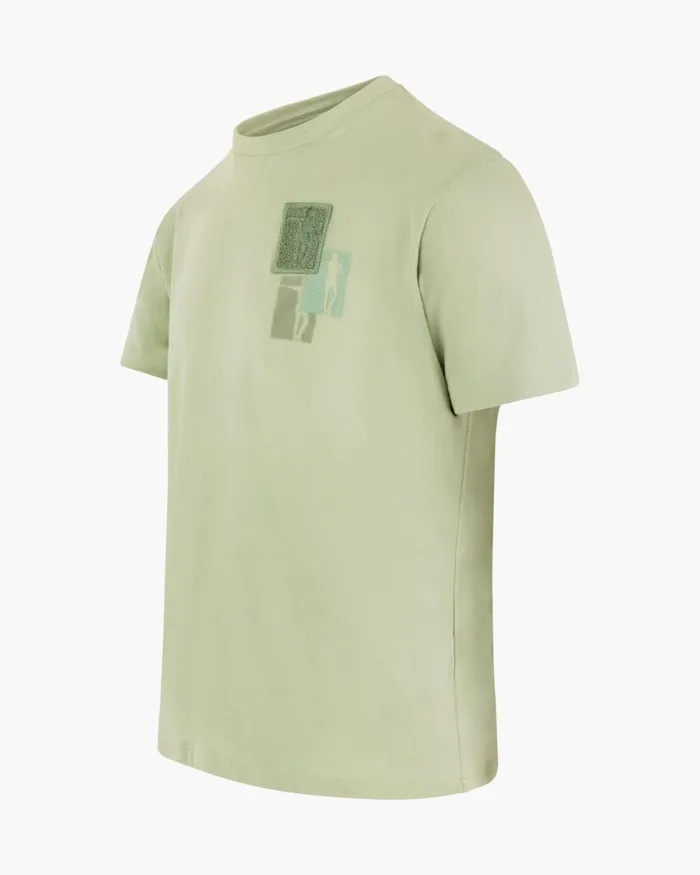 Cruyff Captain Tee Lime Men TShirts and Polo039s Cruyff Captain Tee Lime Men TShirts and Polo039s