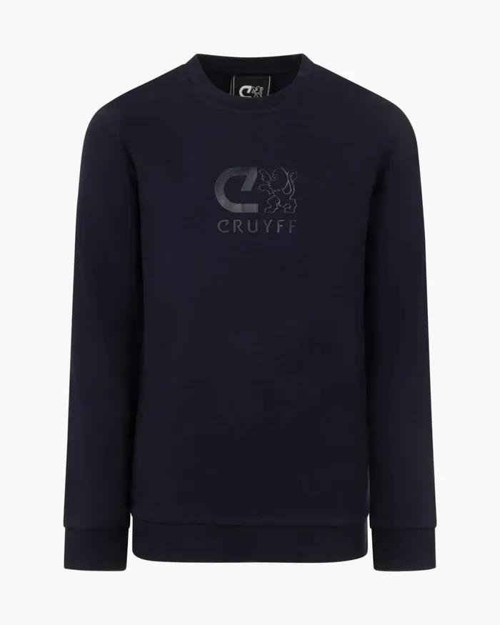 Cruyff Classic Crewneck Navy Junior Sweats and Hoodies