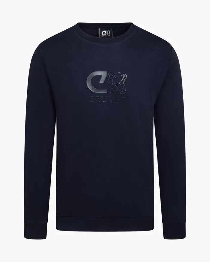 Cruyff Classic Crewneck Navy Men Sweats and Hoodies
