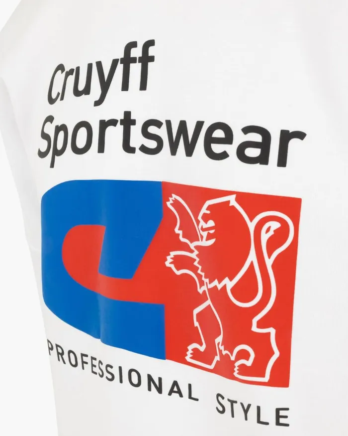Cruyff Classico Sweatshirt White Men Sweats and Hoodies Cruyff Classico Sweatshirt White Men Sweats and Hoodies