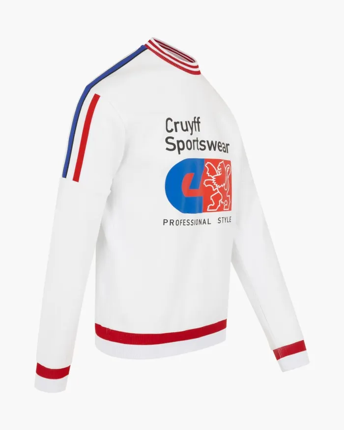 Cruyff Classico Sweatshirt White Men Sweats and Hoodies Cruyff Classico Sweatshirt White Men Sweats and Hoodies