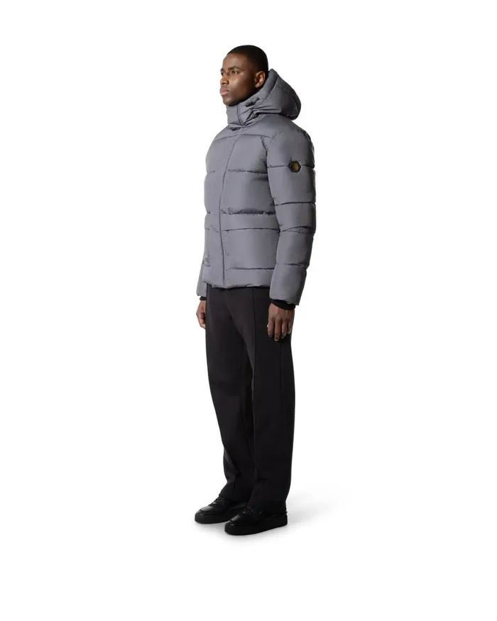 Cruyff Commercial Puffer Charcoal Grey Men Jackets Cruyff Commercial Puffer Charcoal Grey Men Jackets
