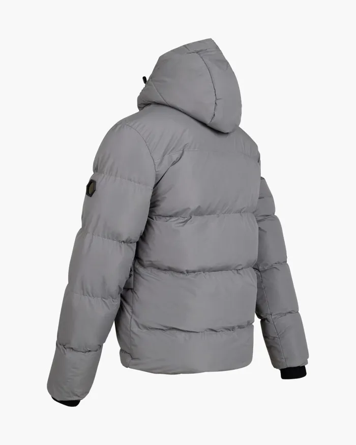 Cruyff Commercial Puffer Charcoal Grey Men Jackets Cruyff Commercial Puffer Charcoal Grey Men Jackets
