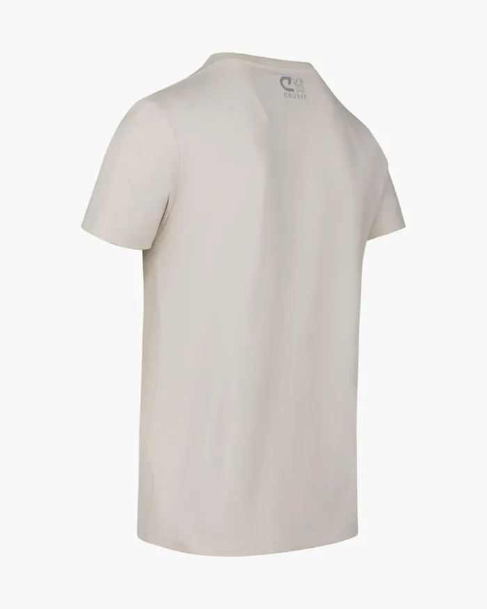Cruyff Creditos Tee Crme Men TShirts and Polo039s Cruyff Creditos Tee Crme Men TShirts and Polo039s
