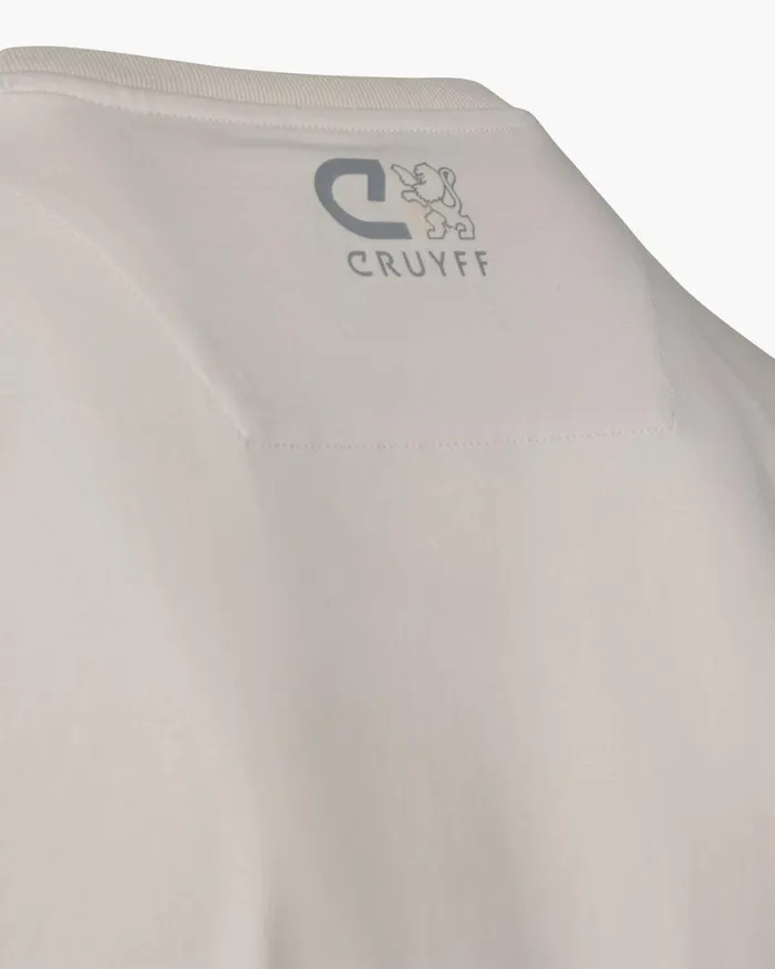 Cruyff Creditos Tee Crme Men TShirts and Polo039s Cruyff Creditos Tee Crme Men TShirts and Polo039s