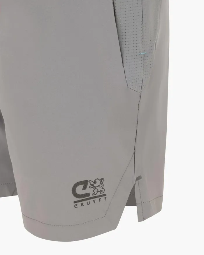 Cruyff Flame Shorts Grey Junior Bottoms Cruyff Flame Shorts Grey Junior Bottoms