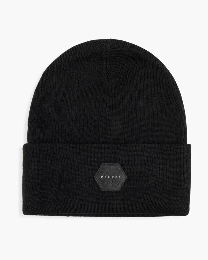 Cruyff Granite Beanie Black Accessories Beanies