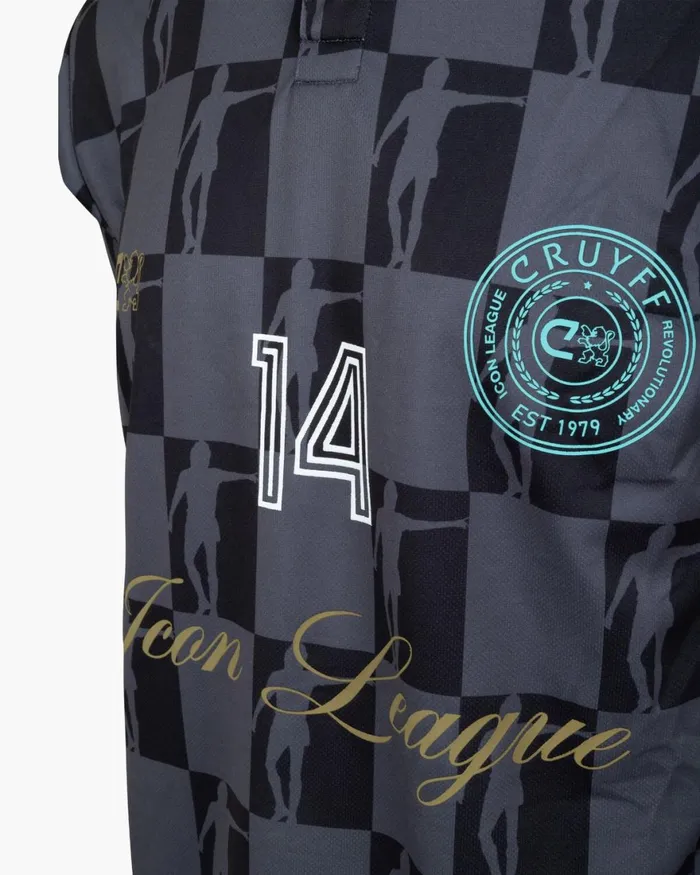 Cruyff Icon Polo Black Men TShirts and Polo039s Cruyff Icon Polo Black Men TShirts and Polo039s