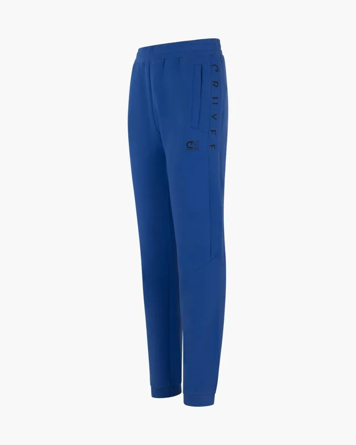 Cruyff Ignite Tape Trousers Blue Junior Bottoms