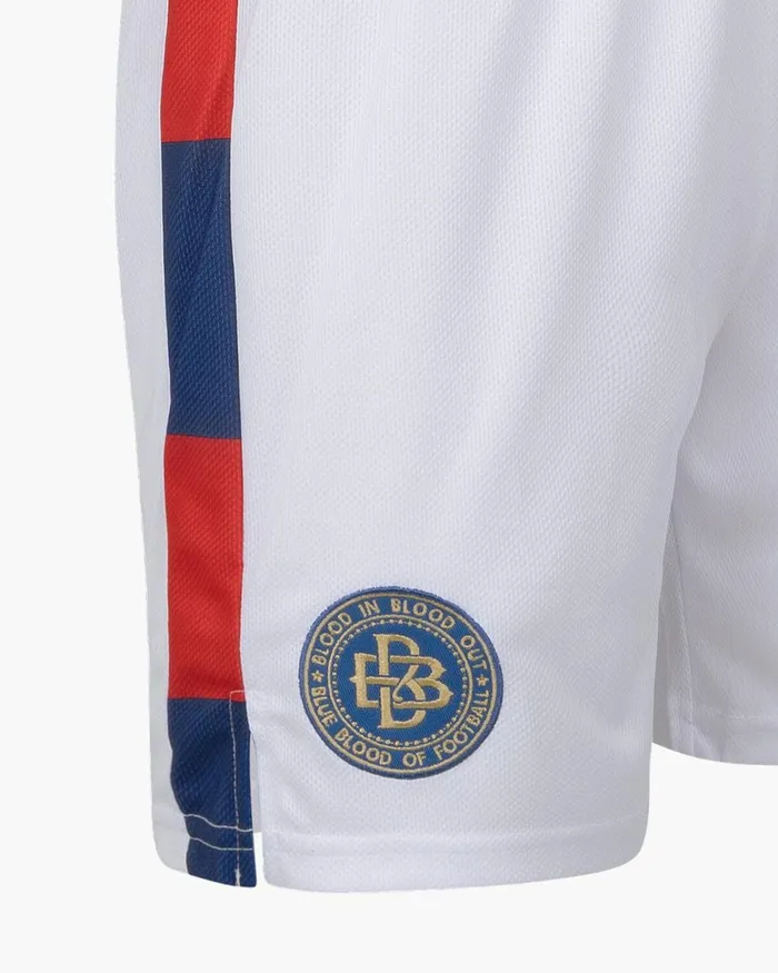 Cruyff Junior Cruyff X Blood In Blood Out 8211 75 El Flaco Shorts Whitered Junior Bottoms Cruyff Junior Cruyff X Blood In Blood Out 8211 75 El Flaco Shorts Whitered Junior Bottoms