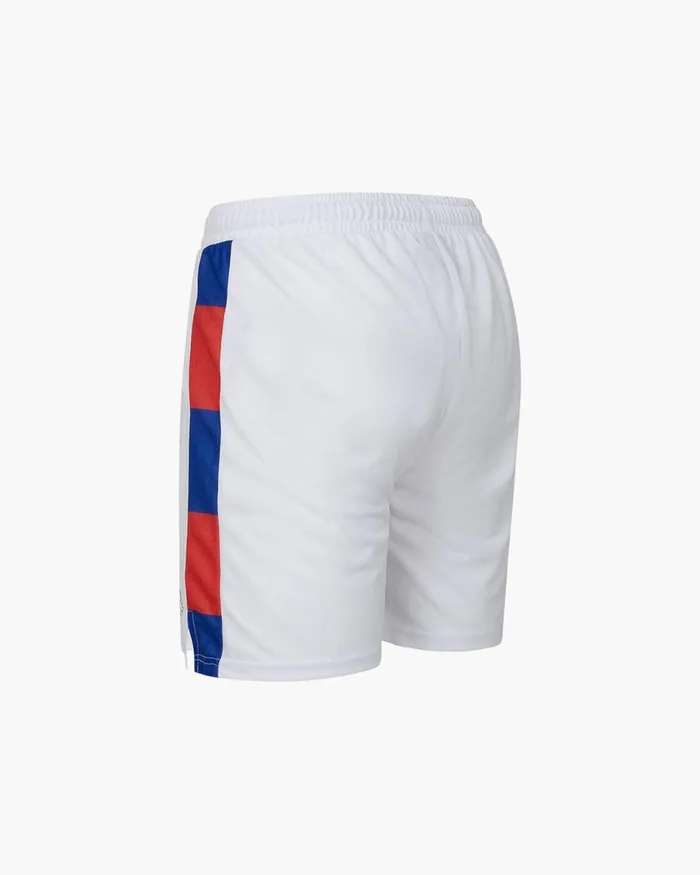 Cruyff Junior Cruyff X Blood In Blood Out 8211 75 El Flaco Shorts Whitered Junior Bottoms Cruyff Junior Cruyff X Blood In Blood Out 8211 75 El Flaco Shorts Whitered Junior Bottoms