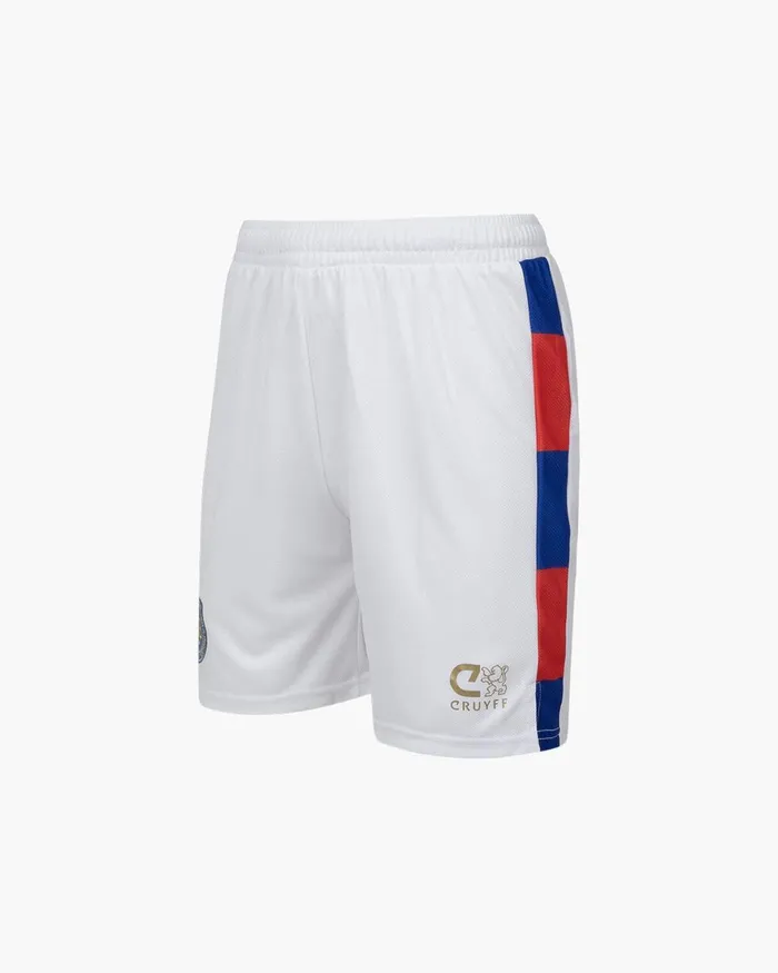 Cruyff Junior Cruyff X Blood In Blood Out 8211 75 El Flaco Shorts Whitered Junior Bottoms Cruyff Junior Cruyff X Blood In Blood Out 8211 75 El Flaco Shorts Whitered Junior Bottoms