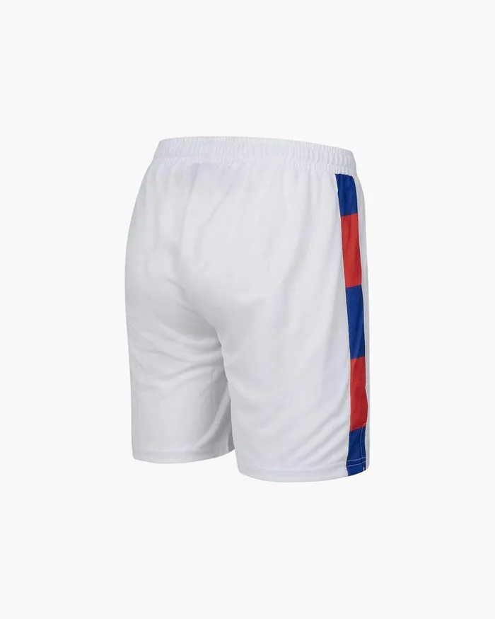Cruyff Junior Cruyff X Blood In Blood Out 8211 75 El Flaco Shorts Whitered Junior Bottoms Cruyff Junior Cruyff X Blood In Blood Out 8211 75 El Flaco Shorts Whitered Junior Bottoms