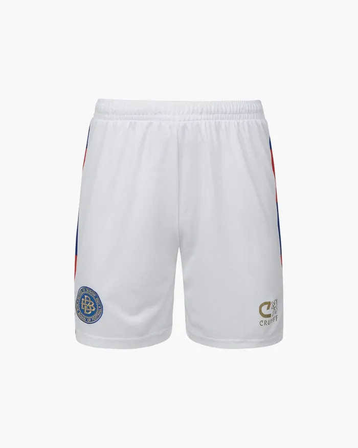 Cruyff Junior Cruyff X Blood In Blood Out 8211 75 El Flaco Shorts Whitered Junior Bottoms Cruyff Junior Cruyff X Blood In Blood Out 8211 75 El Flaco Shorts Whitered Junior Bottoms