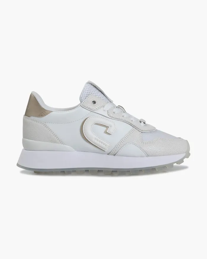 Cruyff Park RunnerSuede Whitegold Women Sneakers