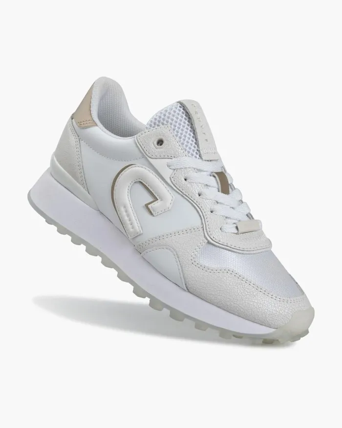 Cruyff Park RunnerSuede Whitegold Women Sneakers