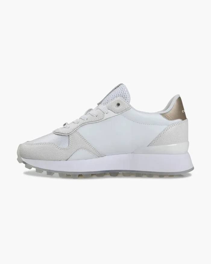 Cruyff Park RunnerSuede Whitegold Women Sneakers
