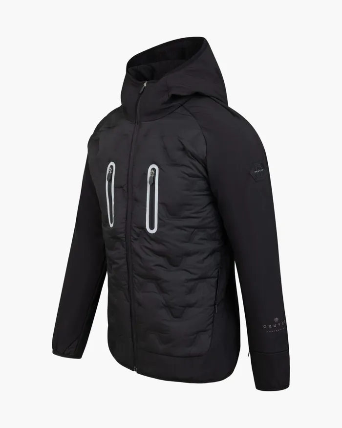 Cruyff Region Zt Hood Black Men Jackets