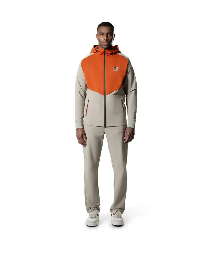 Cruyff Ripstop Fleece Trackpants Crme Men Bottoms Cruyff Ripstop Fleece Trackpants Crme Men Bottoms